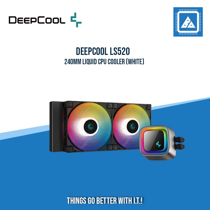 DEEPCOOL LS520 240MM LIQUID CPU COOLER DEEPCOOL LS520 240MM LIQUID CPU COOLER